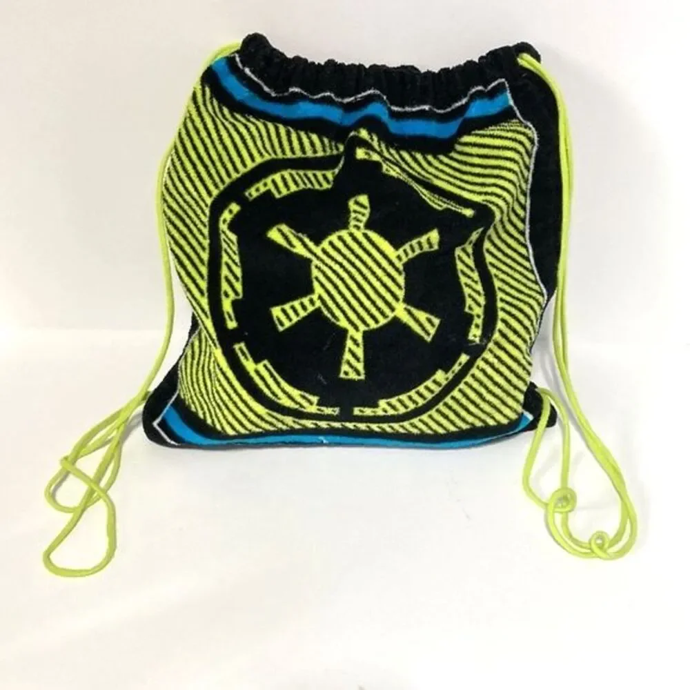 STAR WARS Disney Beach Tote Bag with Drawstrings 13 x 13 inches